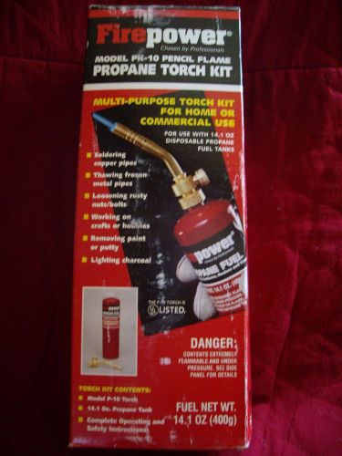 Firepower model PK-10 pencil flame, propane torch kit