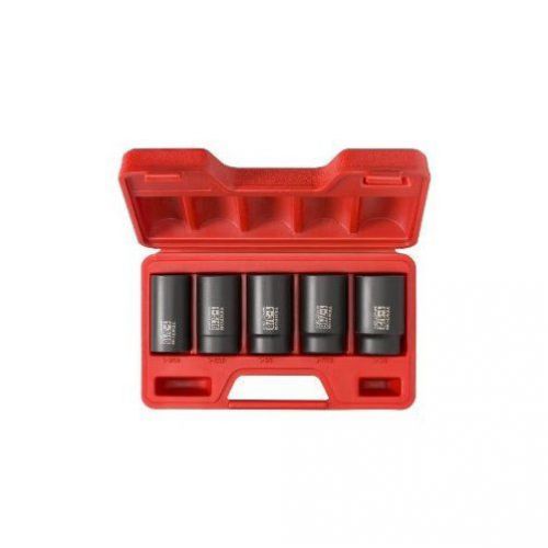 Tekton 4886 1/2 drive deep impact socket set, 1-3/16-1-1/2, sae, cr-mo, 5-piece for sale