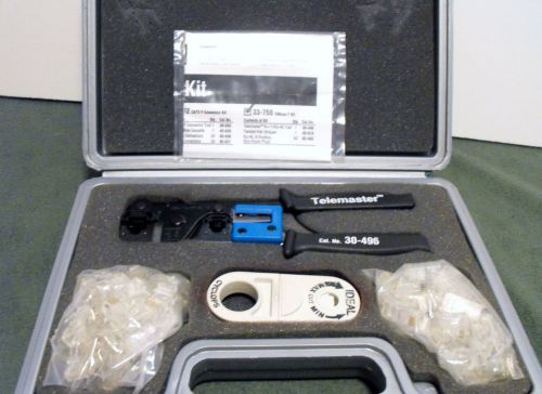 Ideal 33-750 new telemaster termination kit 30-496 stripper crimper for sale