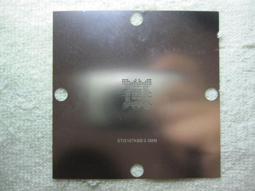 80*80 STI5167KBB STI5167ZBB STi5167ABB BGA Reball Stencil Template