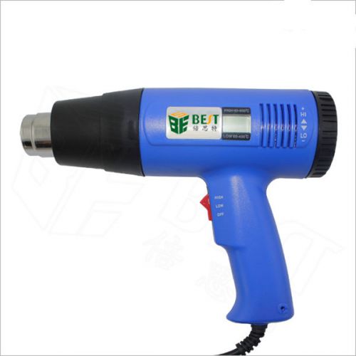 Rework Temperature Adjustable Portable Handheld Digital Display Heat Hot Air Gun