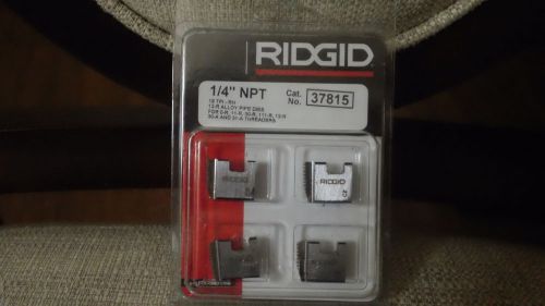 RIDGID TEETH  1/4&#034;  NPT 18   TPI - RH  12-R 37815