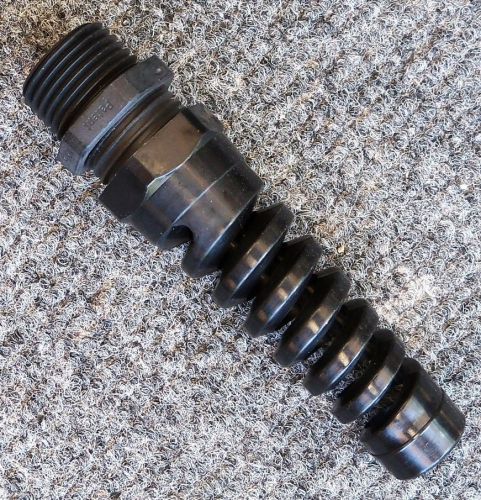 Strain relief, plastic, 1/2 npt, clarke floor sanders 627561 $8.50 obs, etc. for sale