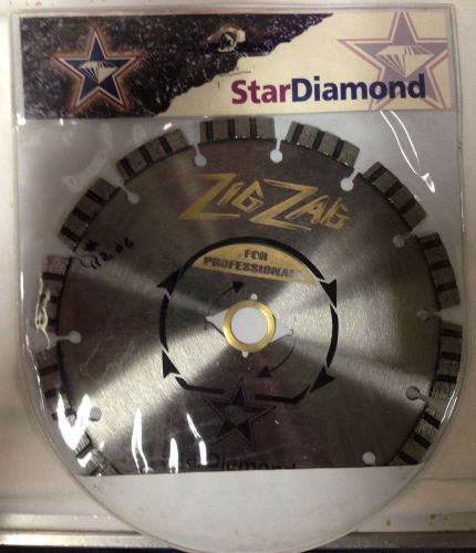 STARDIAMOND TOOLS 7&#034;x .095&#034; x 7/8&#034; - 5/8&#034; DM WDS1-3  ZIG ZAG