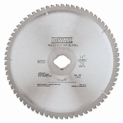 Dewalt DW7747 Metal Stationary Saw Blade, 70T, 14&#034; Diameter (DWLDWA7747)