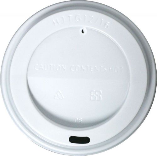 10-24 oz White Coffee Cup Lids 1000 ct.