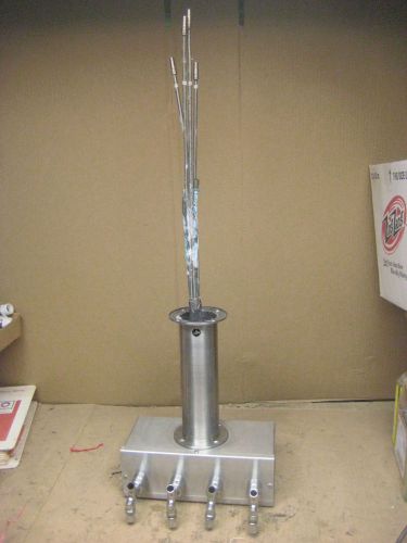 Stainless steel 4-tap draft beer tower, micromatic micro-matic for sale