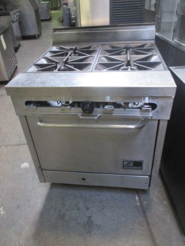 1364D Southbend 32&#034; 4 Burner Range with Standard Oven Base