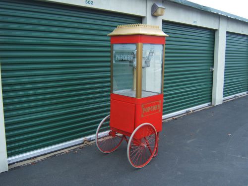 Star Galaxy Popcorn G8 Popper-Concession Cart,120V-Vintage Styling!!