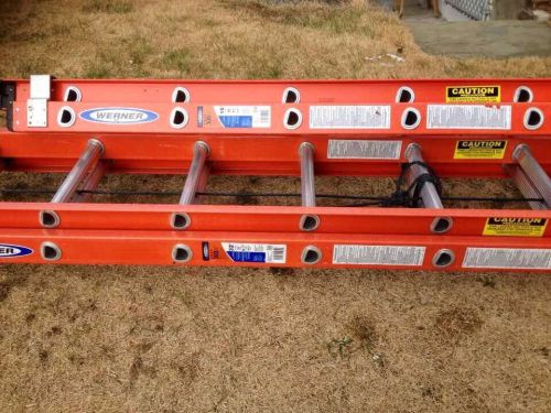 Werner fiberglass Ladder 300 lb