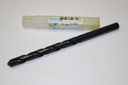 new GREENFIELD 29/64&#034; 120 Taper Length Twist Drill Bit Black Oxide 49729 USA