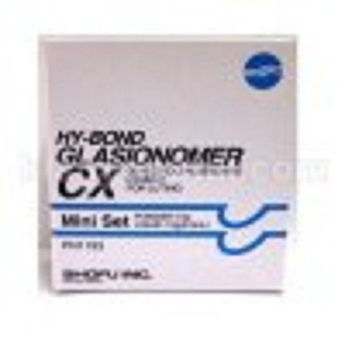 2 X Shofu HY-BOND GLASIONOMER CX Mini Set