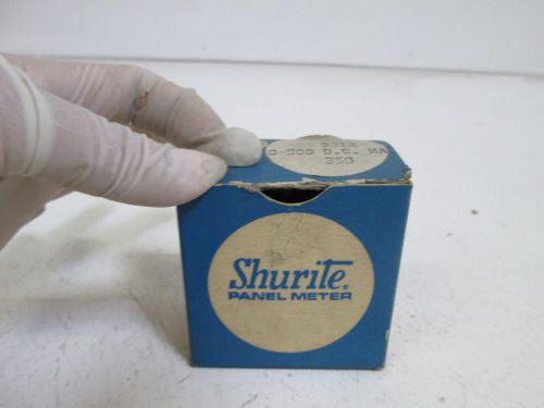 SHURITE PANEL METER 0-500 DC 3312 / 350 *NEW IN BOX*