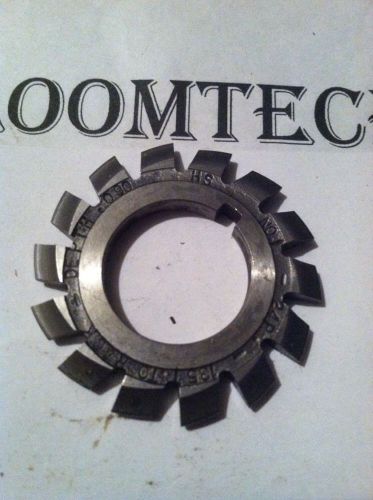 NEW INVOLUTE GEAR CUTTER #1 24P 135T-RACK 7/8&#034;bore HS MORSE