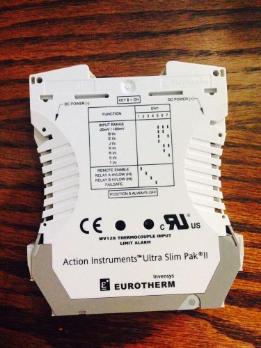 Wv128 thermocouple limit alarm by action instruments new free shipping!!! for sale