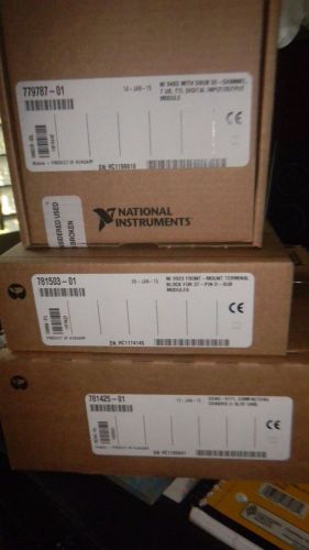 National instruments  ni cdaq 9171, ni 9923, and ni 9403 for sale