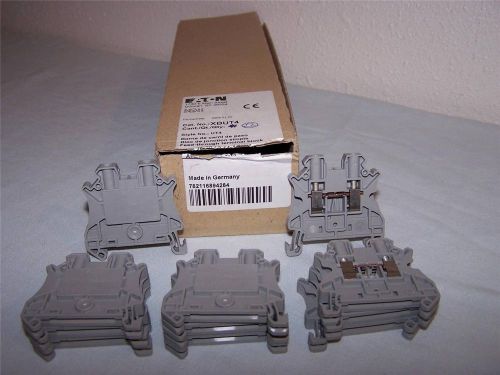 EATON XBUT4 TERMINAL BLOCK UT4  NEW  LOT OF 11