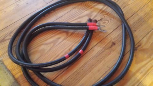 2-4/0 copper battery leads 9 feet long solar inverter wire