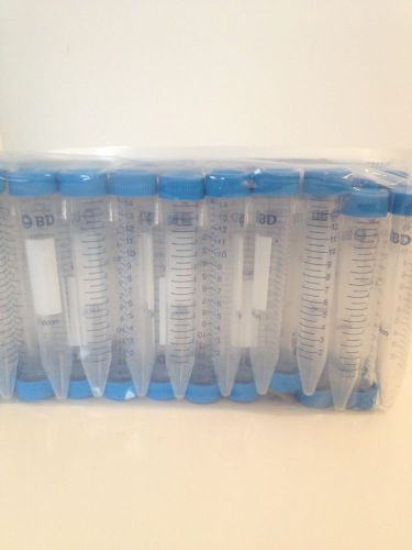 BD Falcon Conical Bottom Centrifuge Tubes, Polypropylene, Sterile,Corning®,15 mL