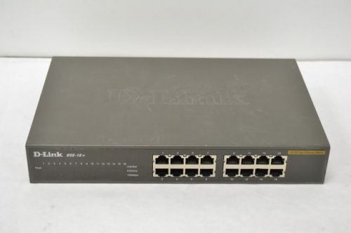 D-LINK DSS-16 ETHERNETWORK EXTERNAL ETHERNET PORT SWITCH 240V-AC 0.3A B206365