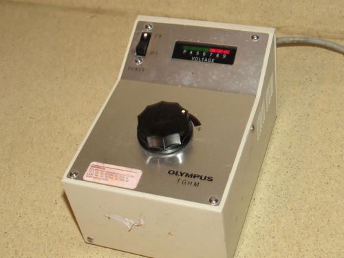 OLYMPUS OPTICAL TGHM MICROSCOPE LAMP LIGHT SOURCE TRANSFORMER POWER SUPPLY (OL1)