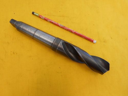 4 MORSE TAPER 1 3/8&#034; x 10 1/2&#034; DRILL BIT lathe mill mt tool CLE-FORGE USA