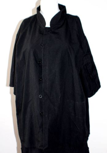 Happy Chef Black Coat Size Large L