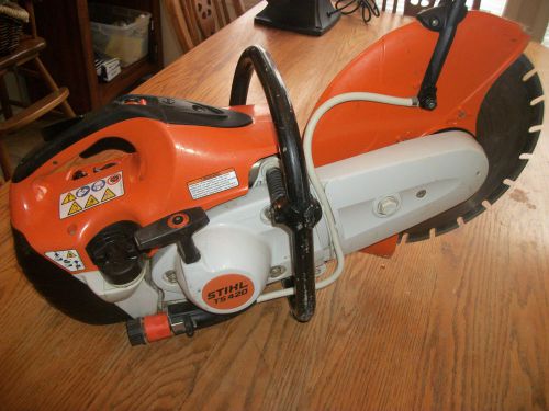 STIHL TS 420 CONCRETE CUT OFF SAW VERY LIGHT USE !!!! LOOK !!