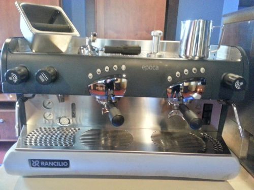 Rancilio Epoca S 2 gr. 2 Cups Espresso Machine - Silver Grey