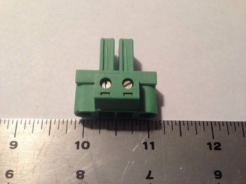 Phoenix Contact Pluggable Terminal Block 2 Pos PC 4-7.62 New