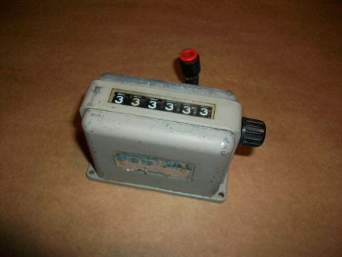 Veeder Root 6 Digit Pneumatic Counter 703006-003     40- 150 PSI