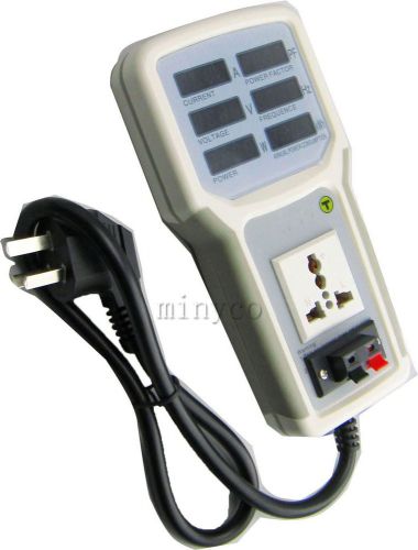 LED Energy saving lamp Tester Power Meter Power Factor Electricity detectors