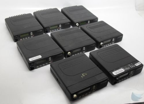 Lot of 8 Various Motorola MCS 2000 Two Way Radio 800MHz FLASHport