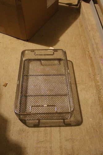 Sterilization Case Tray 21 x 10 x 2  Stainless Steel