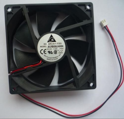 original DELTA Axial flow fan AUB0924HH  24V 0.25A 90*90*25 mm