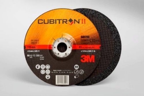 3M Cubitron II Grinding Wheels Quick Change 4.5&#034; x 1/4&#034; x 7/8&#034; Qty20  66596