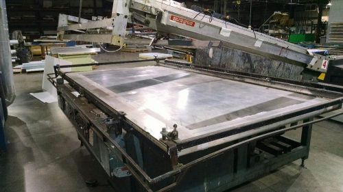 52 X 120&#034; VIKING CLAMSHELL SCREENPRINT PRESS, HARD TO FIND!! M&amp;R, LAWSON