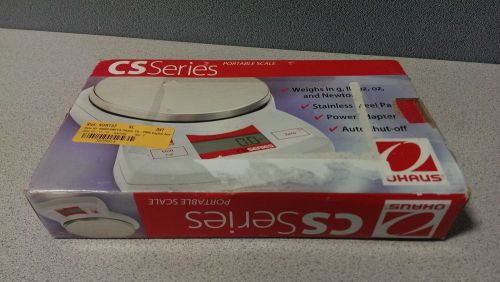 Ohaus CS-2000 Portable Digital Scales 2000 g x 1 g Open box