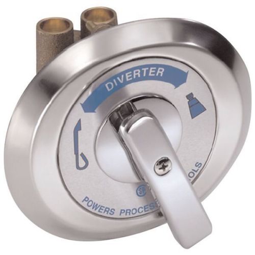 Powers 141-600b In-line Diverter Valve W/deluxe Metal Handle 141600b 141-600