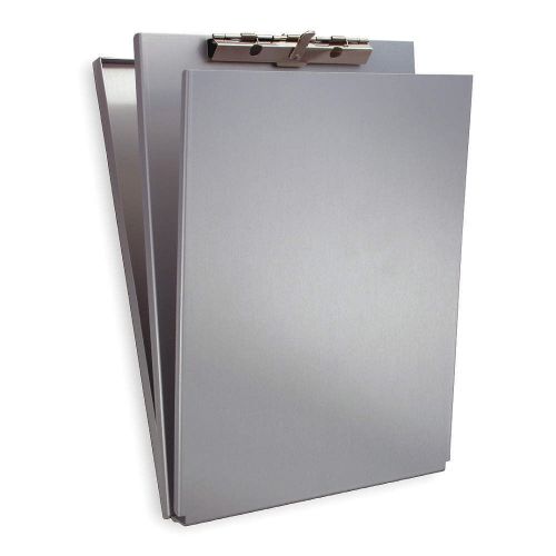 Portable storage clipboard, letter, silver 10017 for sale