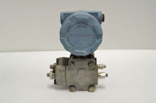 ROSEMOUNT 1151DP3S22B1E6 2000PSI SMART PRESSURE 0-30IN-H2O TRANSMITTER B220585