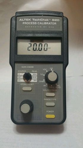 Altek 820 Process Calibrator