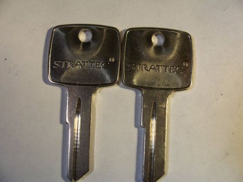 2  MARINE/INDUSTRIAL/RV     STRATTEC  KEY BLANK   UNCUT