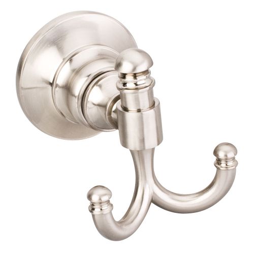 Jeffrey Alexander robe hook trevi satin nickel finish bathroom towel hook