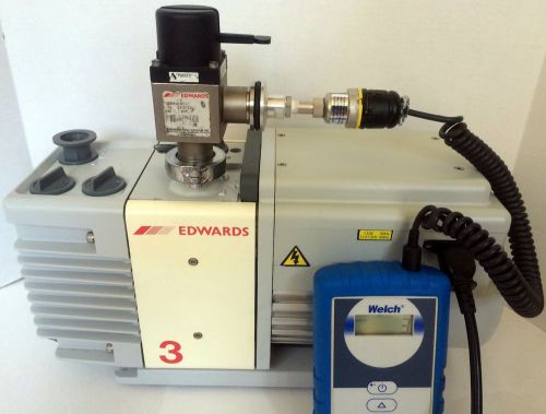 Edwards RV3 Rotary Vane Dual Stage Vacuum Pump 2.3 CFM Rebuilt