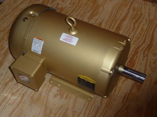 BALDOR Super-E AC MOTOR EM3714T, 10 HP, 1770 RPM, 230/460V, 215T, TEFC