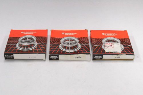 LOT 4 NEW FEDERAL MOGUL NATIONAL 416624 4-3/8X3-1/2X1/2IN PLAIN OIL SEAL B322335