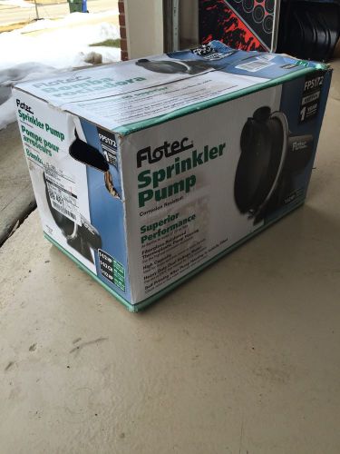 Flotec 1-1/2 HP Self Priming High Capacity Sprinkler Pump