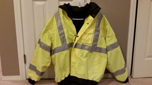 NEW OCCUNOMIX LUX-TJBJ JACKET- Class 3 Premium Four-Way Original Bomber Hi-Viz L