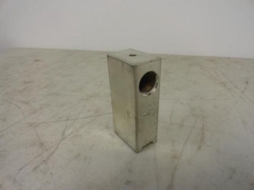 86081 Old-Stock, Formax B-27034 Adjustment Block, HT, RH, 3/4-16 Thread Size